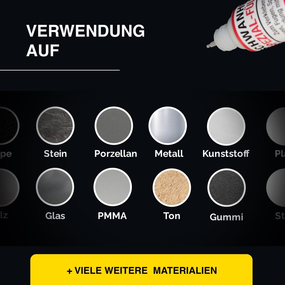 Schwanheimer Schweißnaht Füllstoff 30g - Zum reparieren, verstärken & modellieren - extra starker Füllstoff für Kleber Schweißnaht ohne Anrühren und Aushärtezeiten für Kunstoff, Metall, Keramik, Holz uvm.