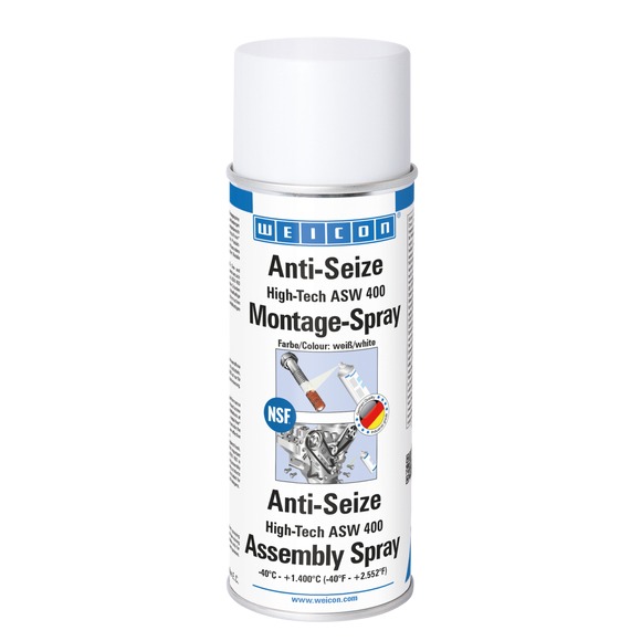 WEICON Anti-Seize High-Tech Spray – Produktbild WEICON Anti-Seize High-Tech Spray – Produktbild