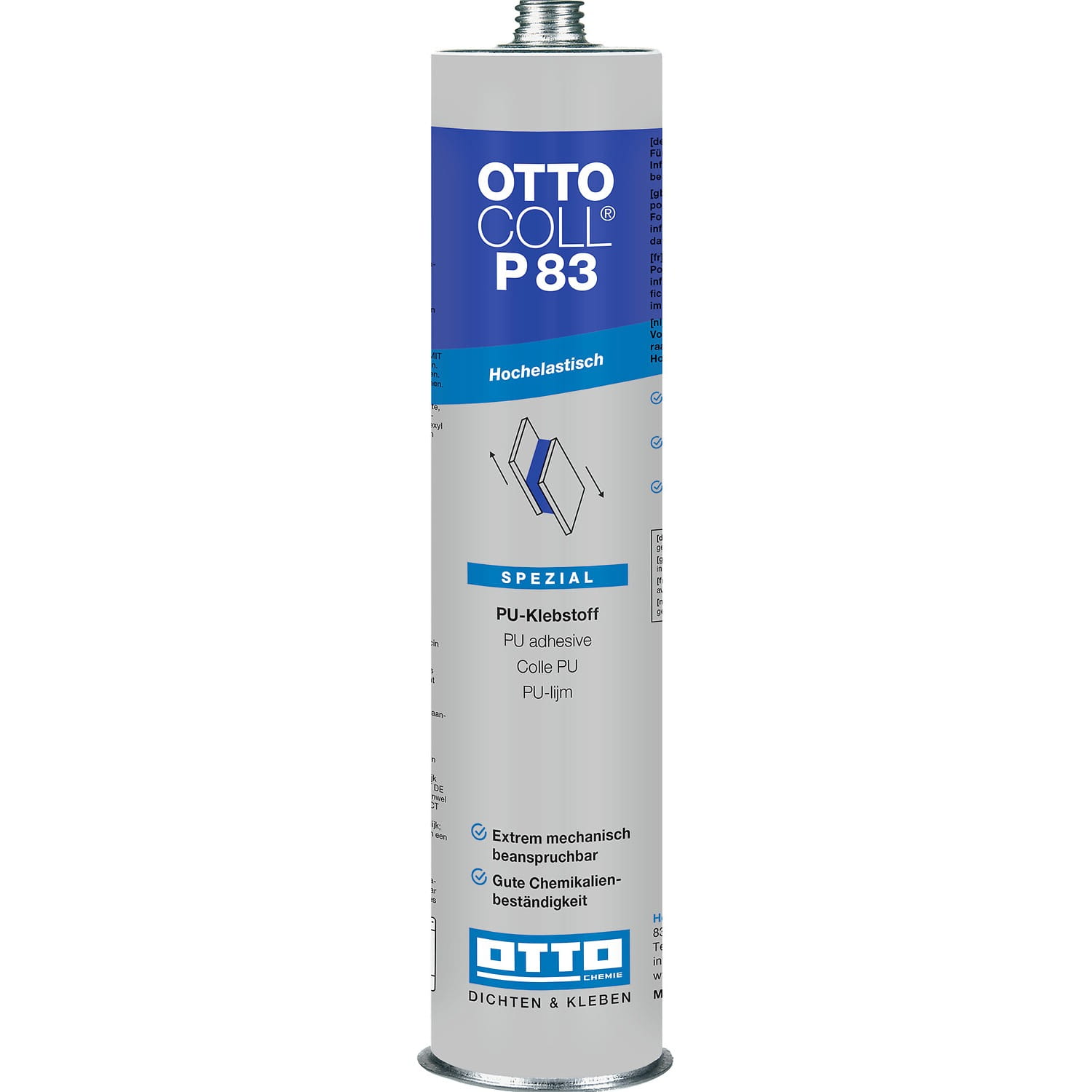 OTTOCOLL® P 83 - Der hochelastische PU-Klebstoff OTTOCOLL® P 83 - Der hochelastische PU-Klebstoff