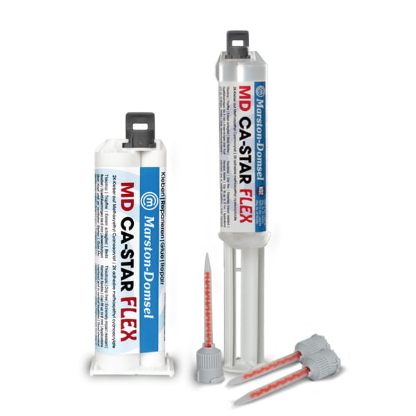 2K-Cyanacrylatkleber MD CA-Star FLEX, transparent, für Kunststoffe, Holz, Metall 2K-Cyanacrylatkleber MD CA-Star FLEX, transparent, für Kunststoffe, Holz, Metall