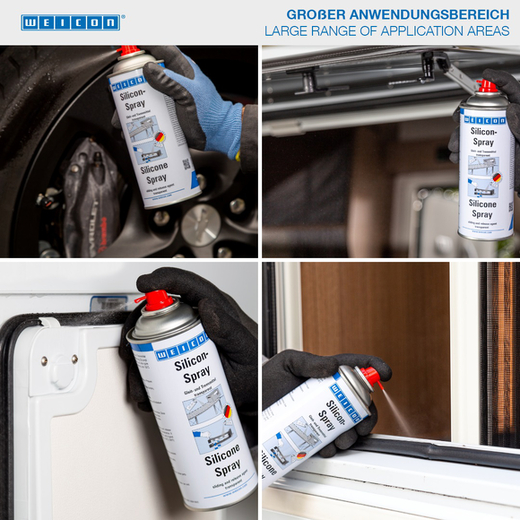 WEICON Silicon-Spray – Anwendung
