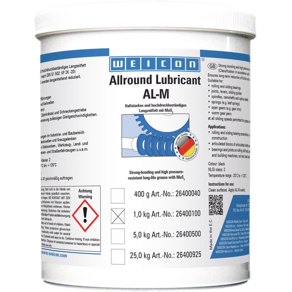 WEICON AL-M Hochleistungsfett – Produktbild