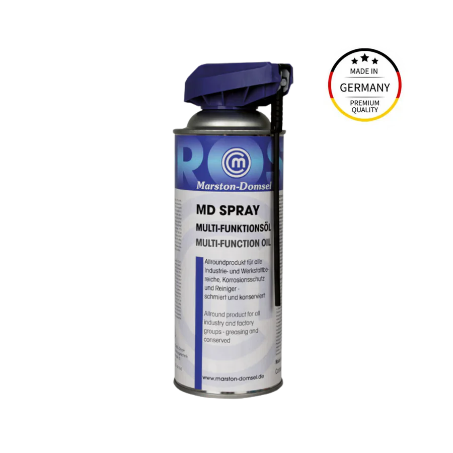 MD Multifunktionsöl - Universal-Wartungsöl - Feuchtigkeitsverdränger, Rostlöser & Schmieröl - 400 ml Spraydose