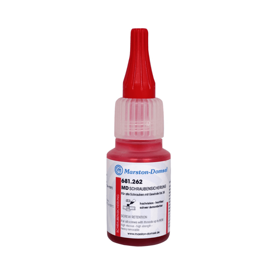 MD Schraubensicherung 681.262 - anaerobe Gewindesicherung - mittelfest, hochviskos, spaltüberbrückend - 20g Flasche