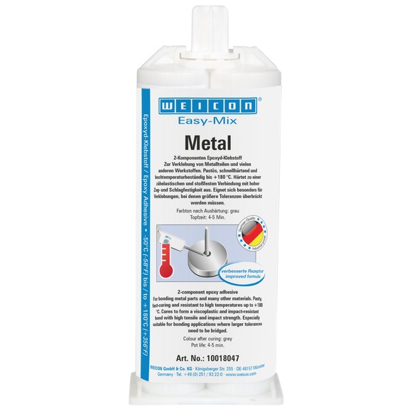 WEICON Easy-Mix Metal – Produktbild WEICON Easy-Mix Metal – Produktbild