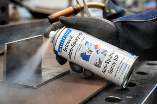WEICON Schweißschutz-Spray HP – Anwendung WEICON Schweißschutz-Spray HP – Anwendung