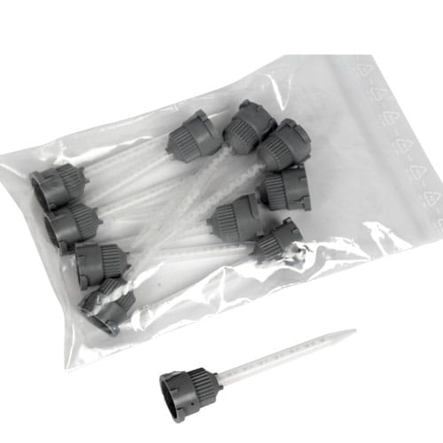Marston MD Mixtülle Mini MMT.MINI Statikmischer für 25 g & 50 g Doppelspritzen 1:1/2:1 und Raupenauftrag Marston MD Mixtülle Mini MMT.MINI Statikmischer für 25 g & 50 g Doppelspritzen 1:1/2:1 und Raupenauftrag