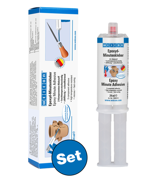 WEICON Epoxyd-Minutenkleber – Produktgruppe WEICON Epoxyd-Minutenkleber – Produktgruppe