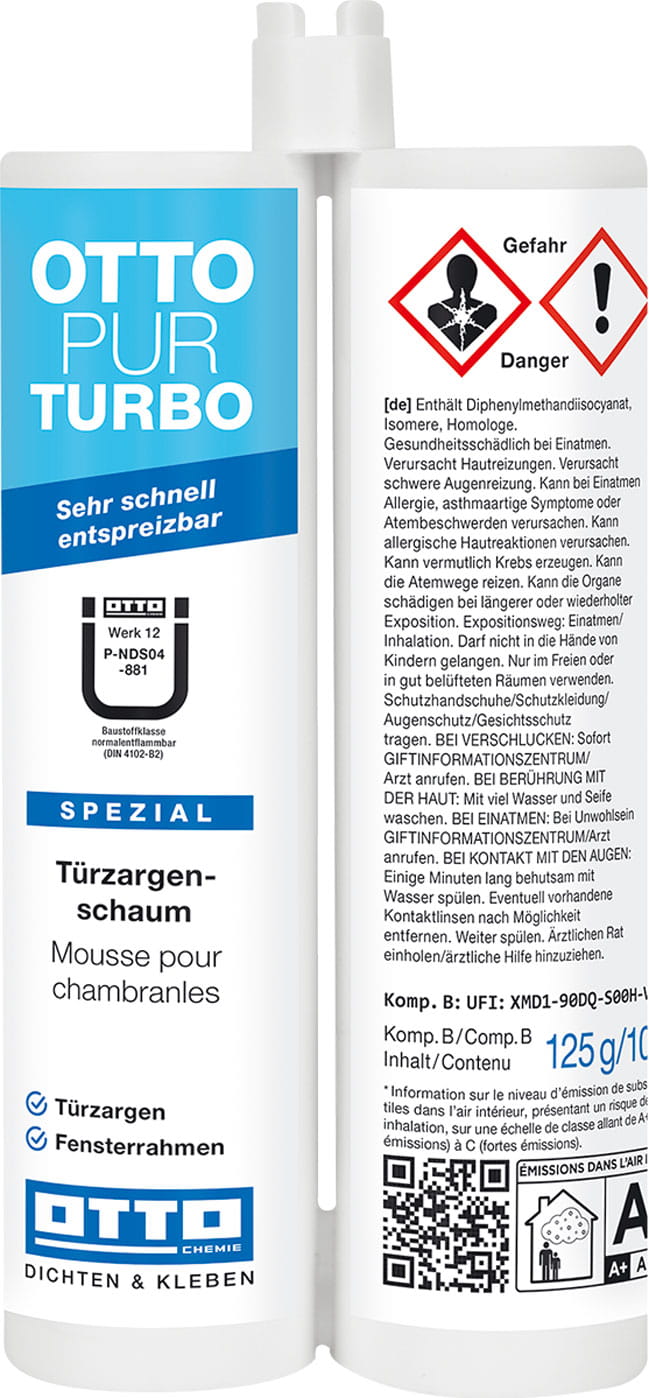 OTTOPUR Turbo - Der Türzargenschaum