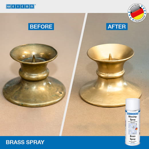 WEICON Messing-Spray – Anwendung WEICON Messing-Spray – Anwendung