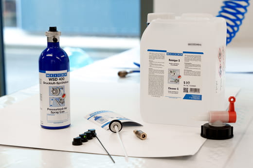 WEICON WSD 400 Druckluft-Sprühdose – Anwendung WEICON WSD 400 Druckluft-Sprühdose – Anwendung