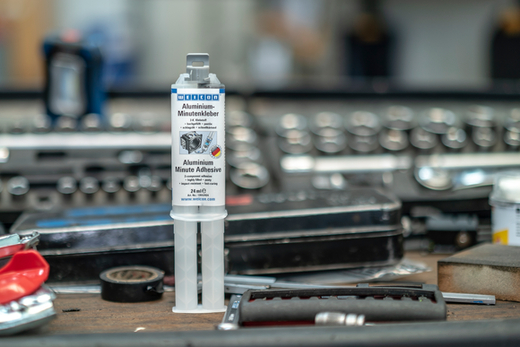 WEICON Aluminium-Minutenkleber – Anwendung