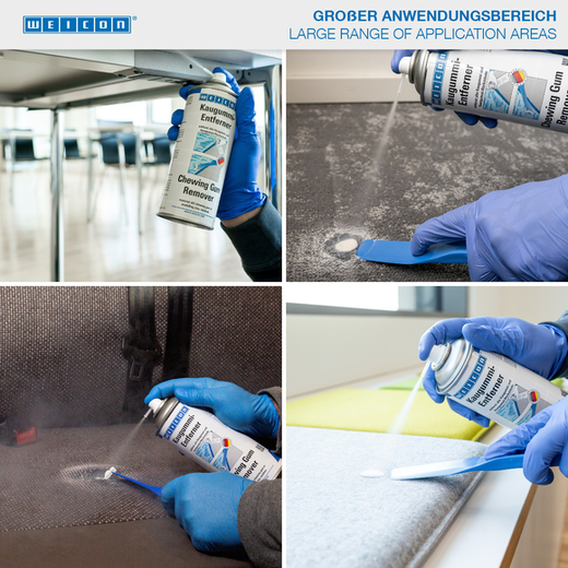 WEICON Kaugummientferner – Anwendung