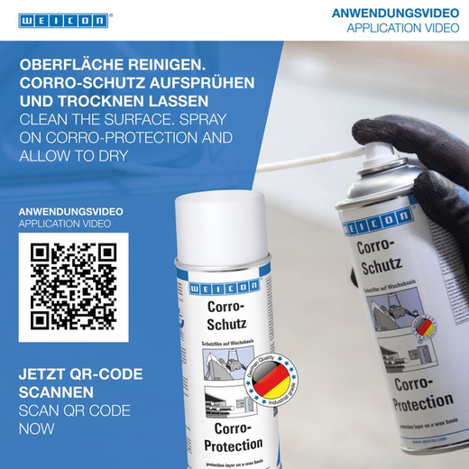WEICON Corro-Schutz – Anwendung WEICON Corro-Schutz – Anwendung