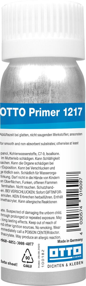 OTTO Primer 1217 - Der Silikon-Kunststoff-Primer OTTO Primer 1217 - Der Silikon-Kunststoff-Primer