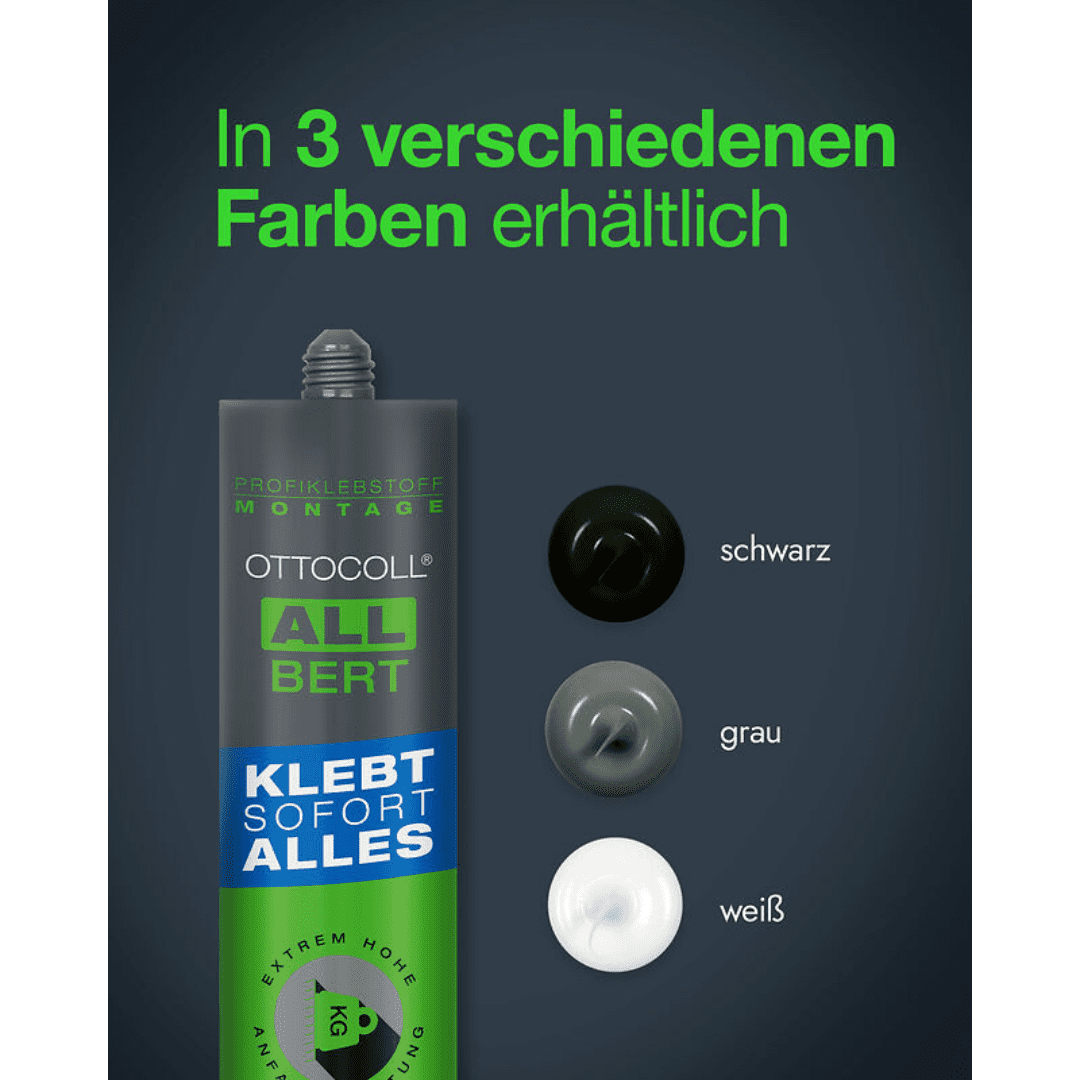 OTTOCOLL ALLBERT C01 WEISS 290ML - Der ultrastarke Universal-Klebstoff