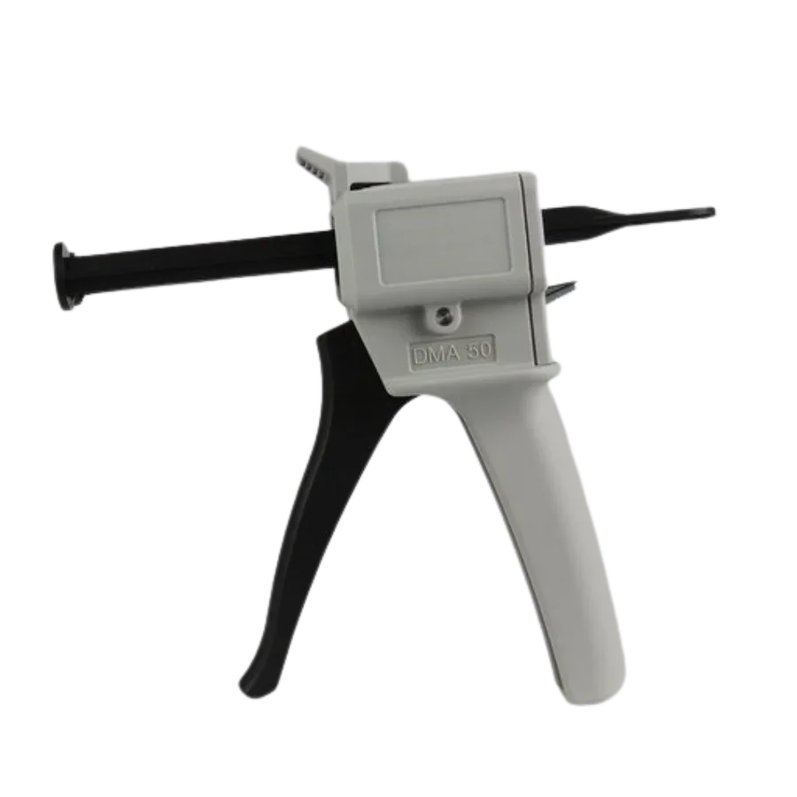 MIXPAC DMA 51-00-10 (50 ml) (MV 1:1; 2:1) 2K Kartuschenpresse für 50 ml Industriekartuschen - Raupenauftrag MIXPAC DMA 51-00-10 (50 ml) (MV 1:1; 2:1) 2K Kartuschenpresse für 50 ml Industriekartuschen - Raupenauftrag