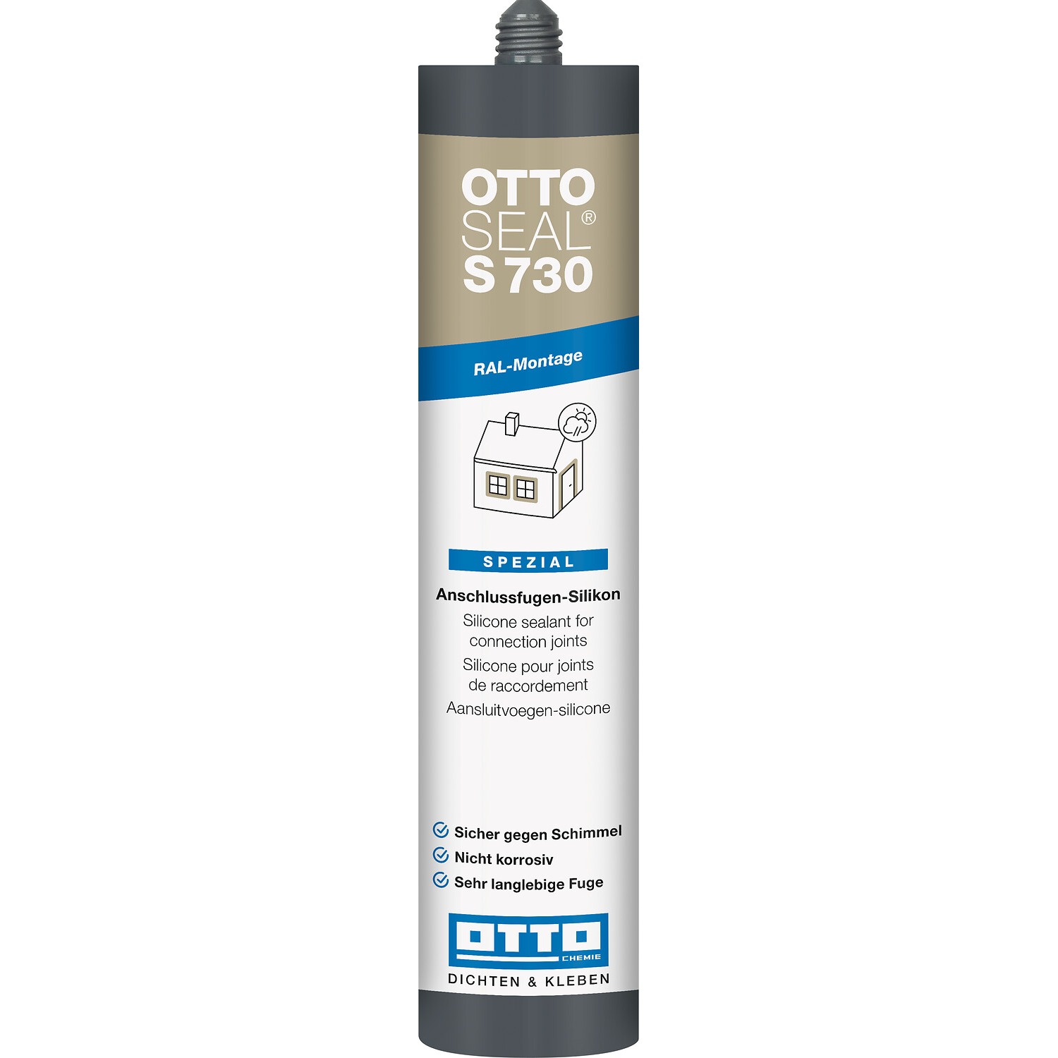 OTTOSEAL® S 730 - Das Anschlussfugen-Silikon für die RAL-Montage außen