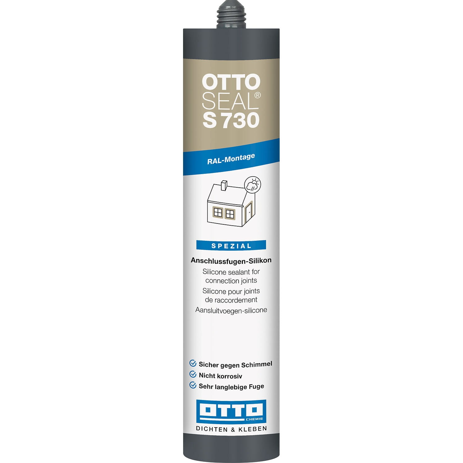 OTTOSEAL® S 730 - Das Anschlussfugen-Silikon für die RAL-Montage außen OTTOSEAL® S 730 - Das Anschlussfugen-Silikon für die RAL-Montage außen