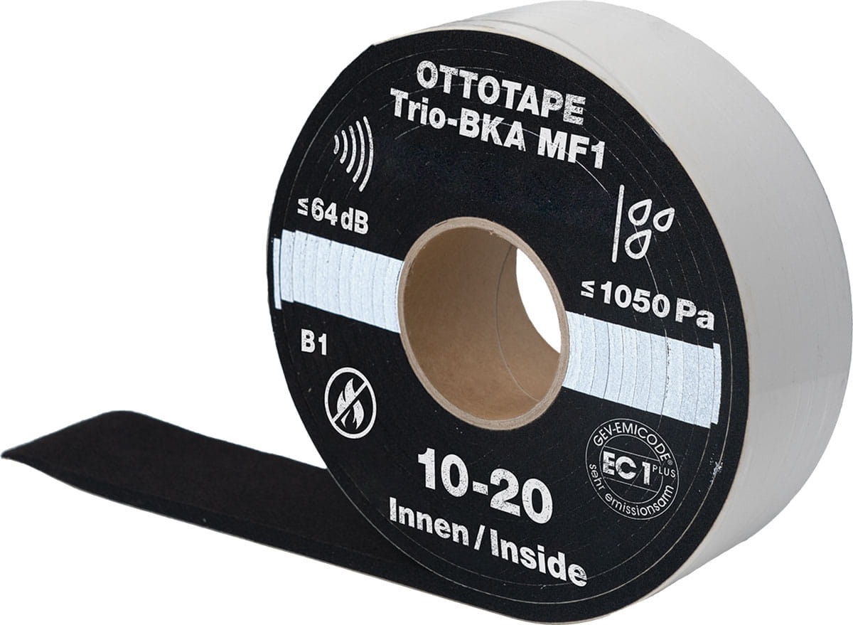 OTTOTAPE Trio-BKA MF1 - Das Multifunktions-Dichtungsband für die RAL-Montage OTTOTAPE Trio-BKA MF1 - Das Multifunktions-Dichtungsband für die RAL-Montage
