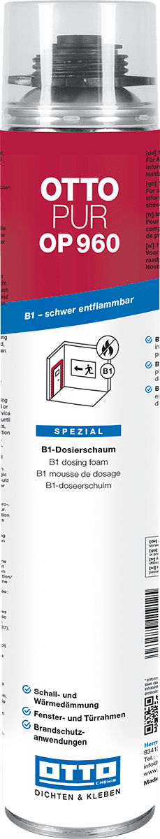 OTTOPUR OP 960 - Der B1-Dosierschaum
